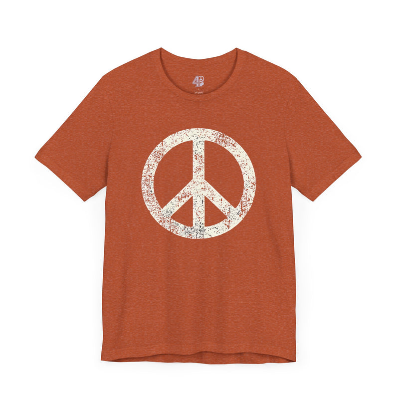 Retro Peace Symbol Tee