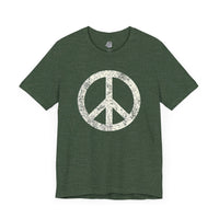 Retro Peace Symbol Tee