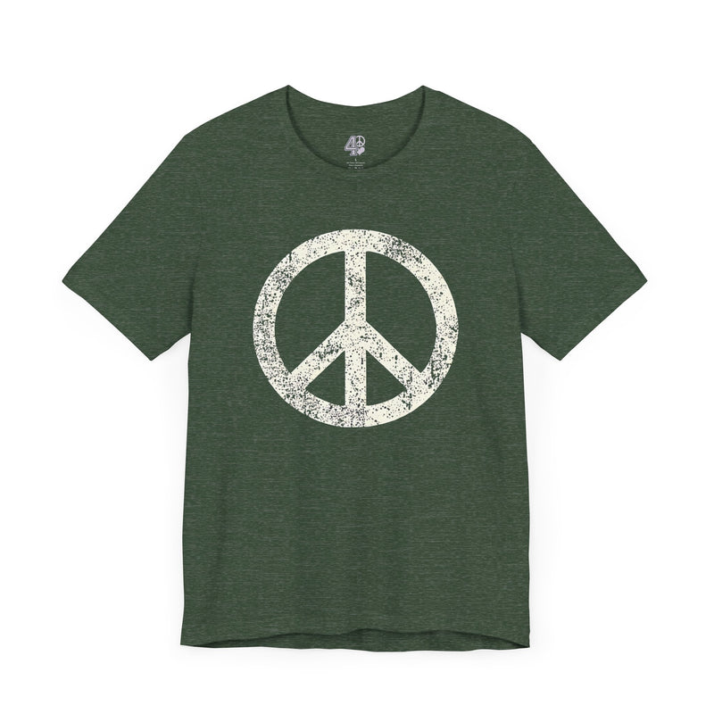 Retro Peace Symbol Tee