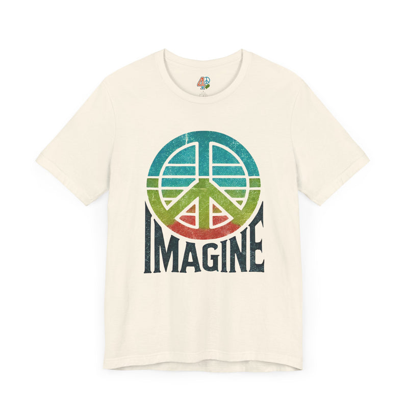 Retro Imagine Peace Tee