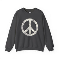 Retro Peace Symbol Sweatshirt