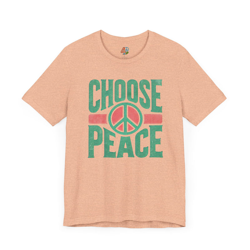 Retro Choose Peace Tee