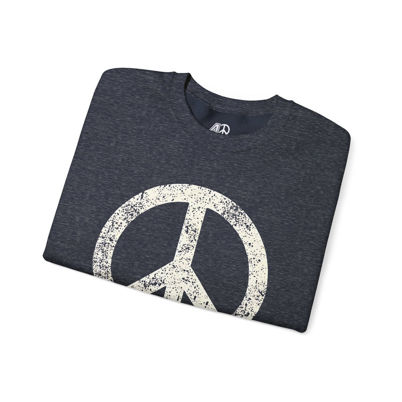 Retro Peace Symbol Sweatshirt