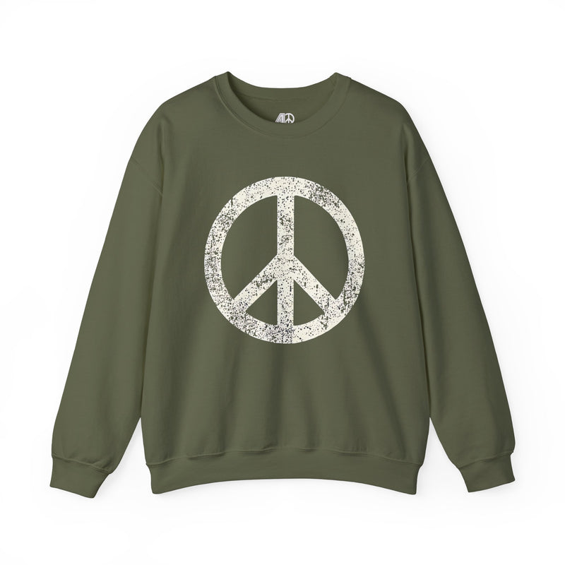 Retro Peace Symbol Sweatshirt