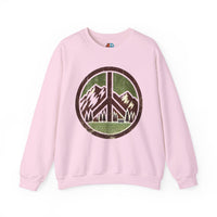 Retro Mountain Peace Sweatshirt