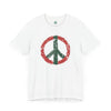 Retro Christmas Peace Symbol Tee