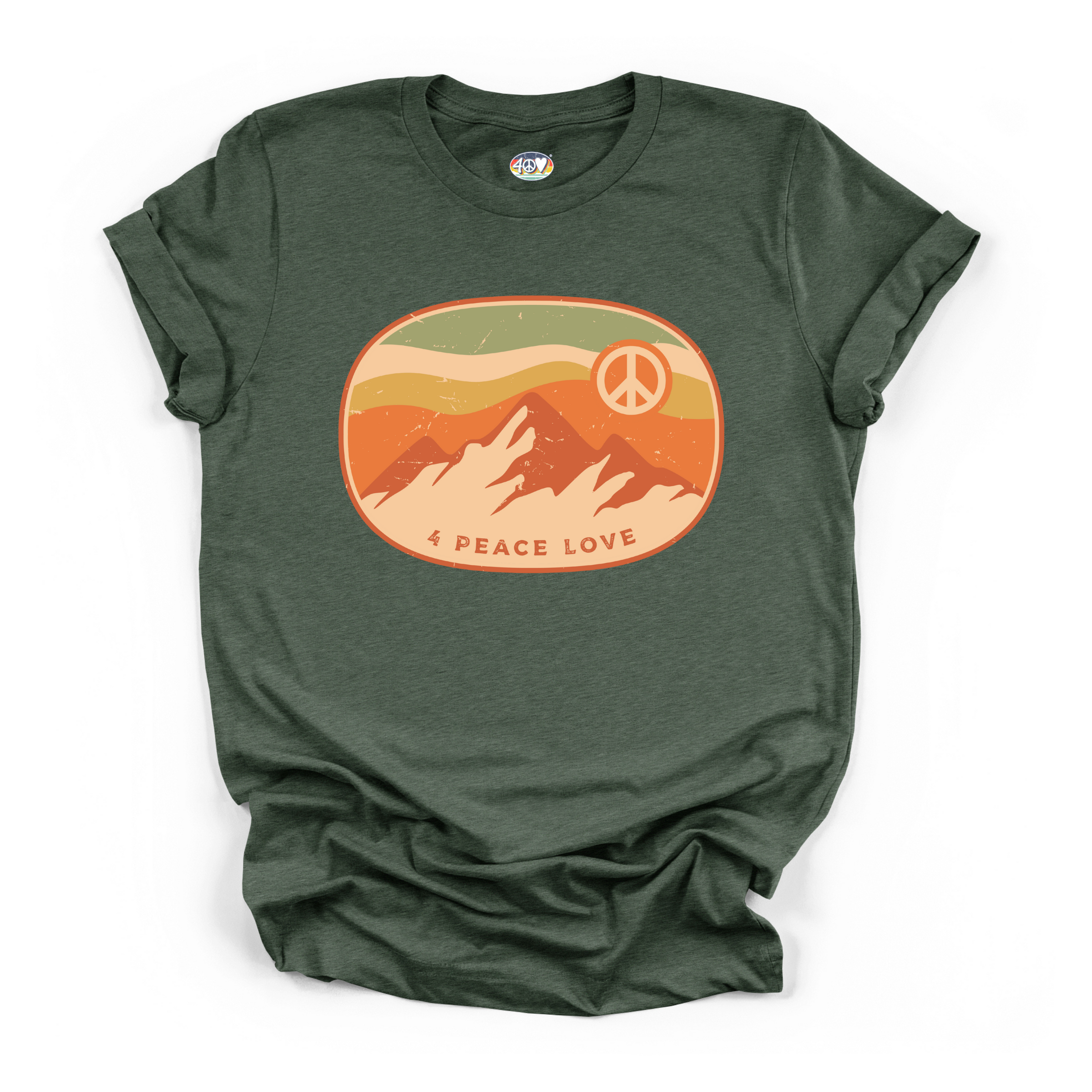 The Retro Peace Mountain Tee